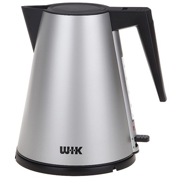 德國(guó)偉嘉不銹鋼電水壺 9541 (1.2升、2000W、外膠內(nèi)鋼、雙層防燙、銀灰色/珍珠白)