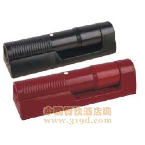 應(yīng)急手電筒(壁掛式、紅色/黑色、兩節(jié)一號(hào)電池、210*65*50mm)