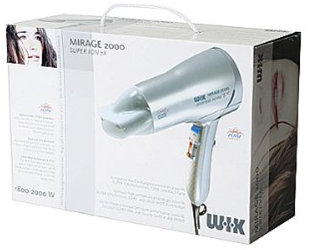 德國偉嘉(WIK) 大功率電吹風(fēng)機 5558.20 cica(2000w、7倍超強負離子、4檔雙冷風(fēng)、高濃度負離子、9種熱力)